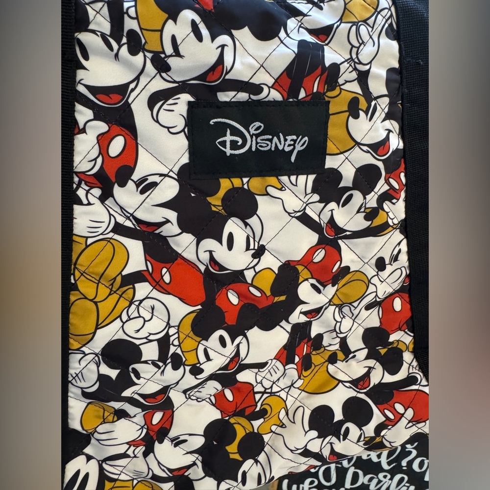 Disney Mickey Mouse Print Bioworld Small Duffle/Weekender Bag NWT - Picture 6 of 6